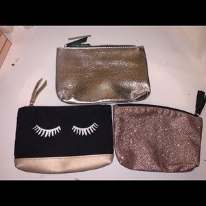 Bundle of Mini makeup bags